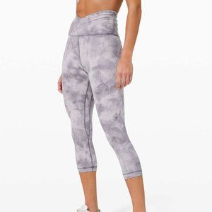 (6) Lululemon Align Crop 21" *Cross Waist